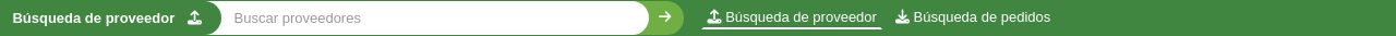 The search bar at the top of the page has two options in the acquisitions module, Vendor search and Orders search, this show the vendor search option