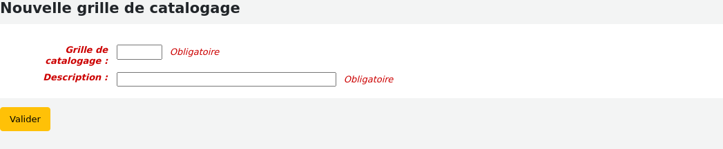 New MARC bibliographic framework form